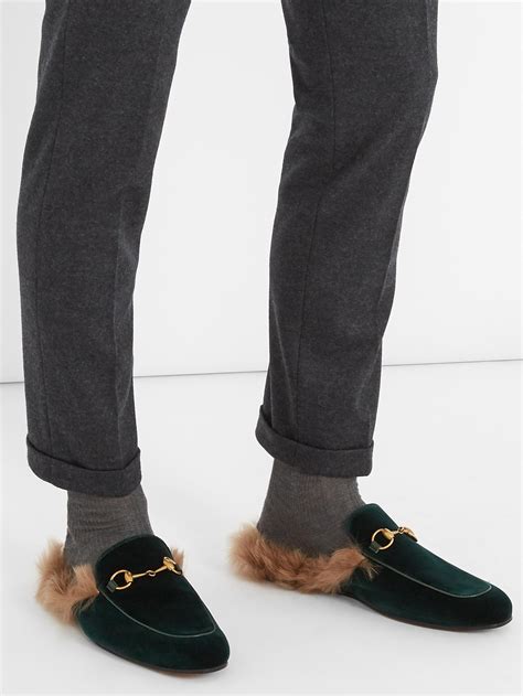 gucci princetown fur loafers sizing|More.